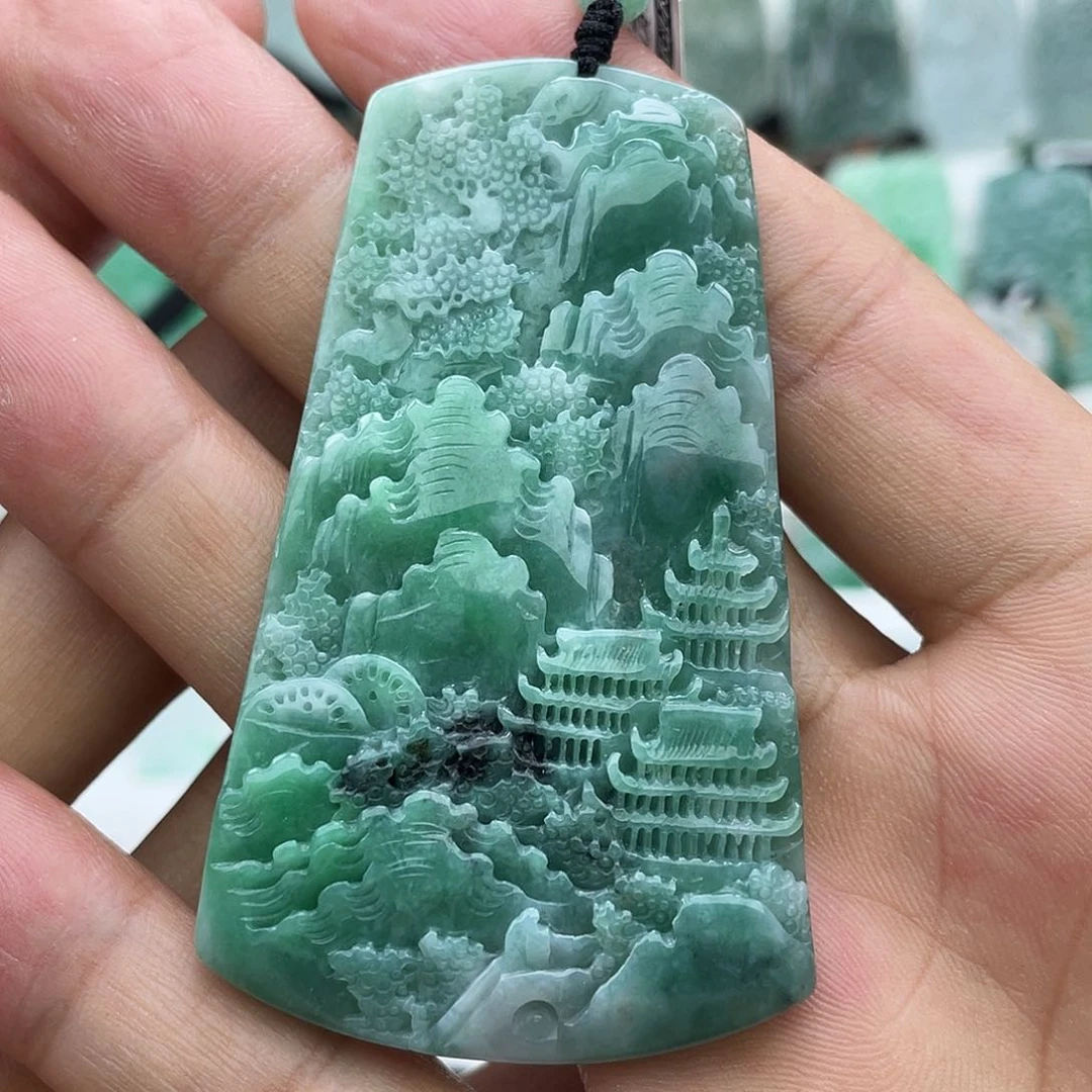 颈饰未镶嵌翡翠翡翠