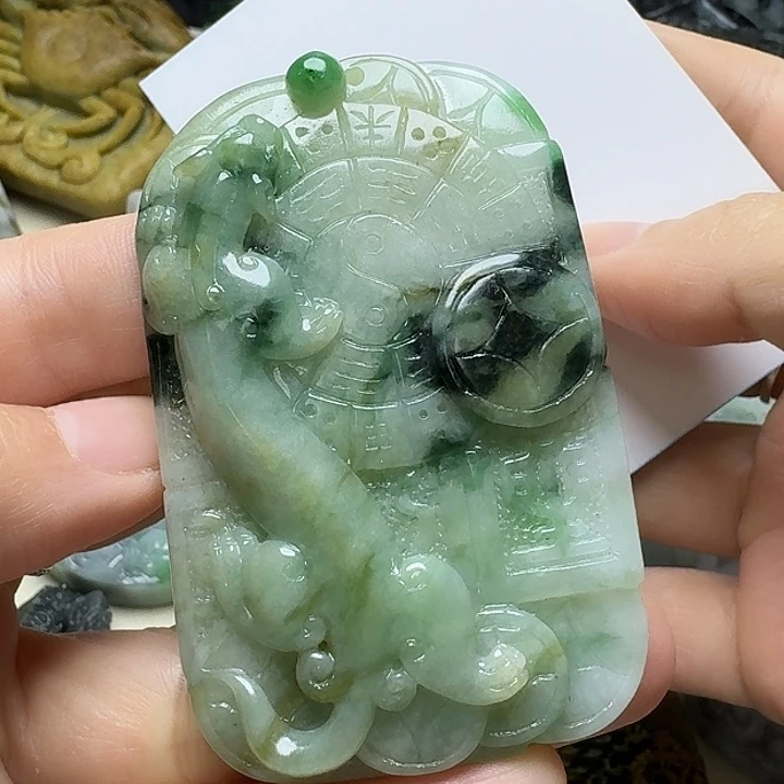 定制翡翠未镶嵌毛货