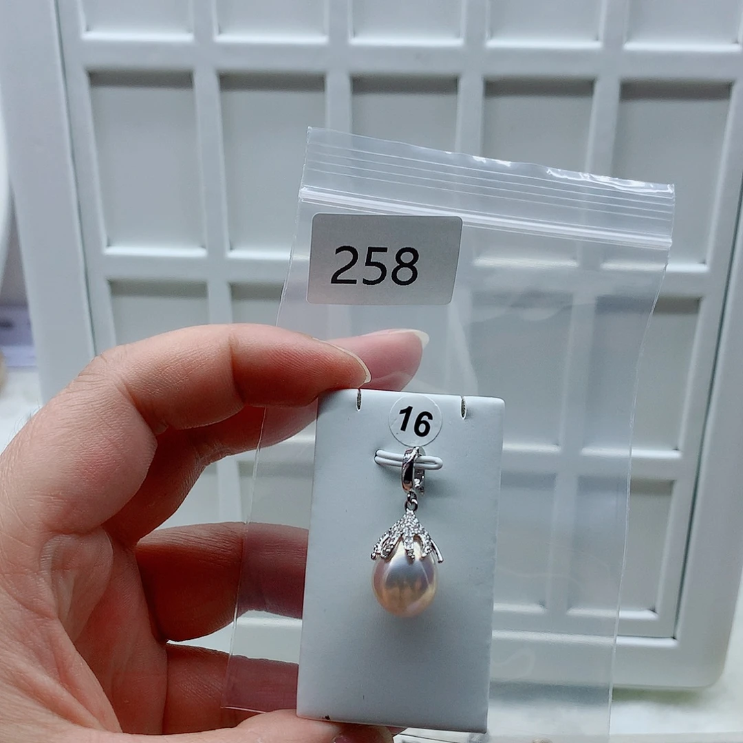 吊坠(不含链)淡水珍珠合金