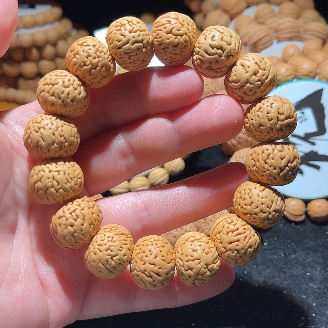 桃核手串19尺寸苹果园