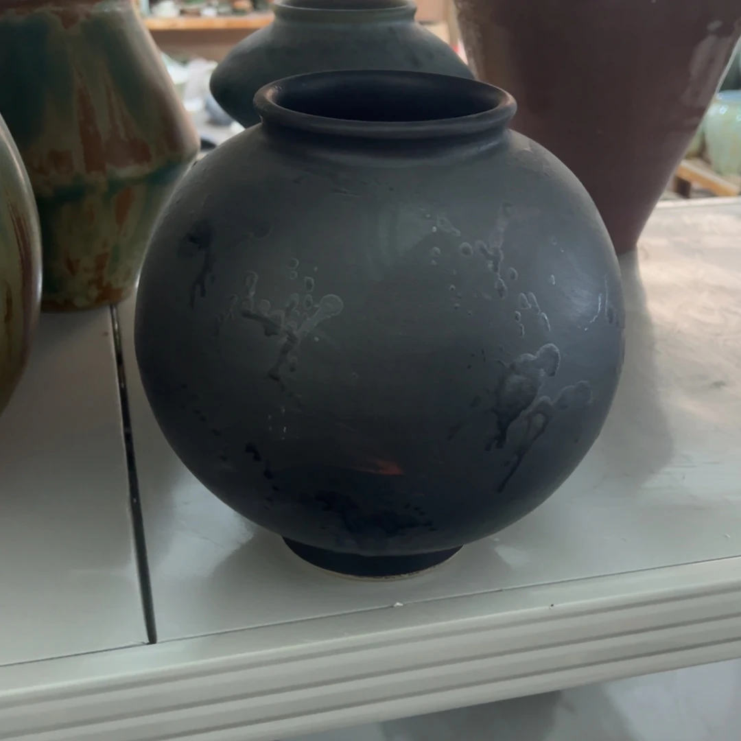 瓷片用****8图片款黑色高24.5口10默认无孔的