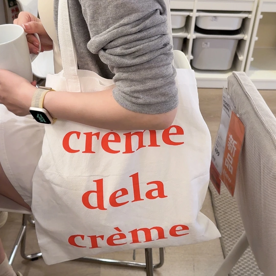 韩式ins小众帆布包夏薄款字母包甜美粉色单肩包网红时尚休闲百搭