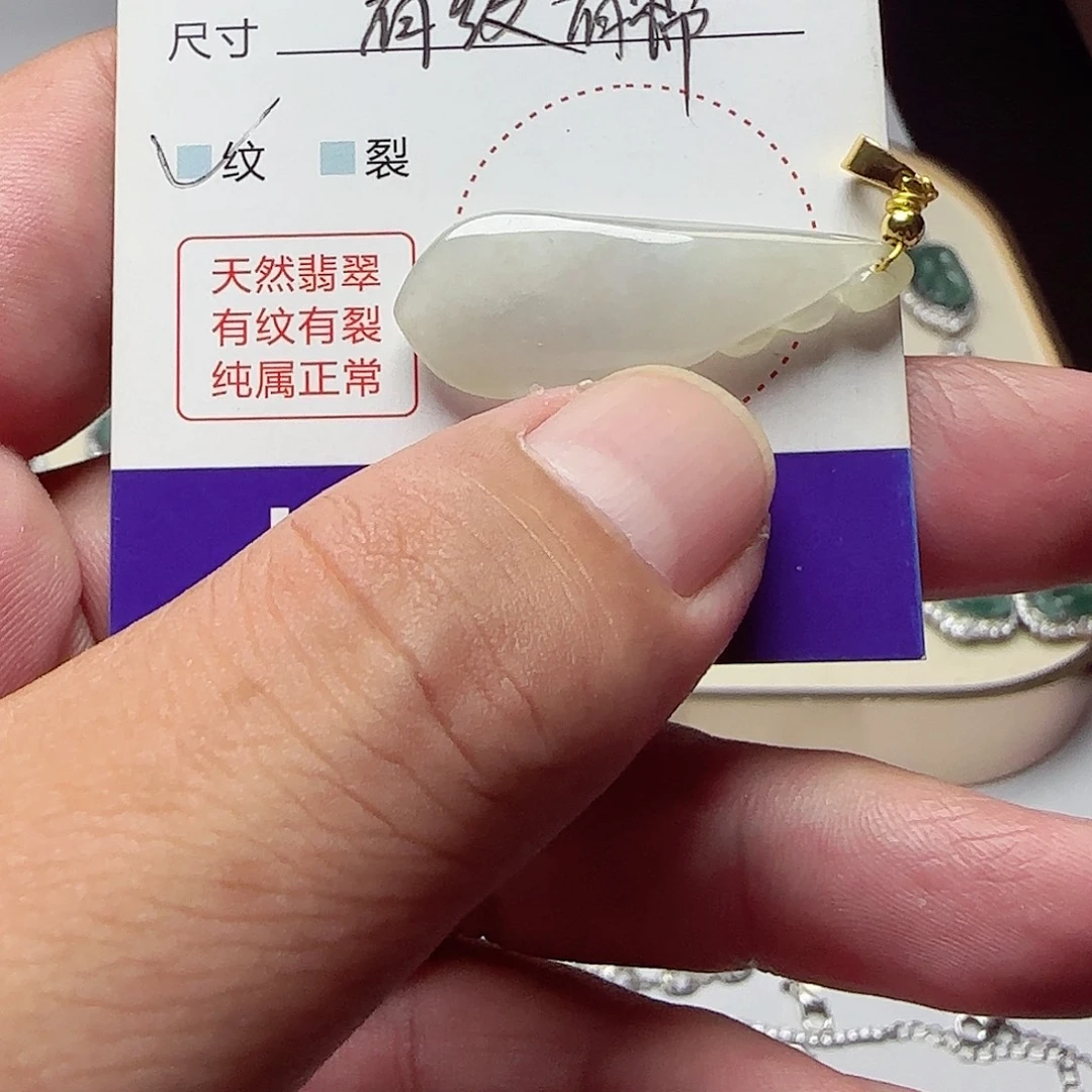 翡翠未镶嵌颈饰 11111