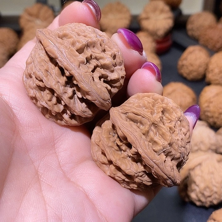 把件文玩核桃40虎头