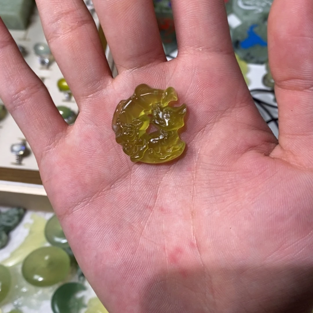 永****未镶嵌岫玉吊坠(不含链)