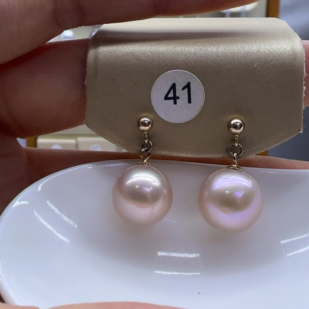淡水珍珠耳饰未镶嵌