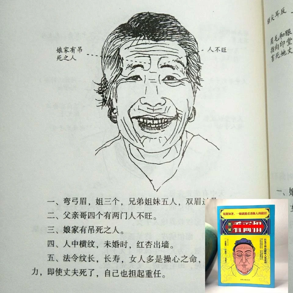 好书推荐 看面相手相大全麻衣神相