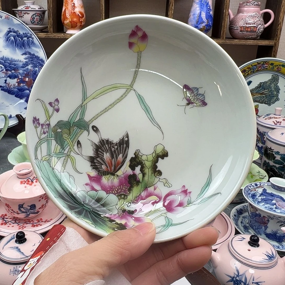 陶摆件景德镇陶瓷567老厂瓷80