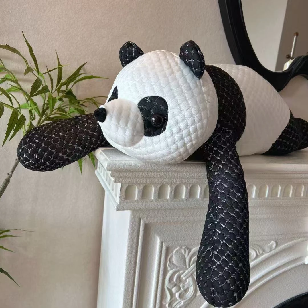 冰豆豆凉感趴趴款熊猫抱枕卧室沙发客厅多功能宿舍午睡趴睡枕靠背