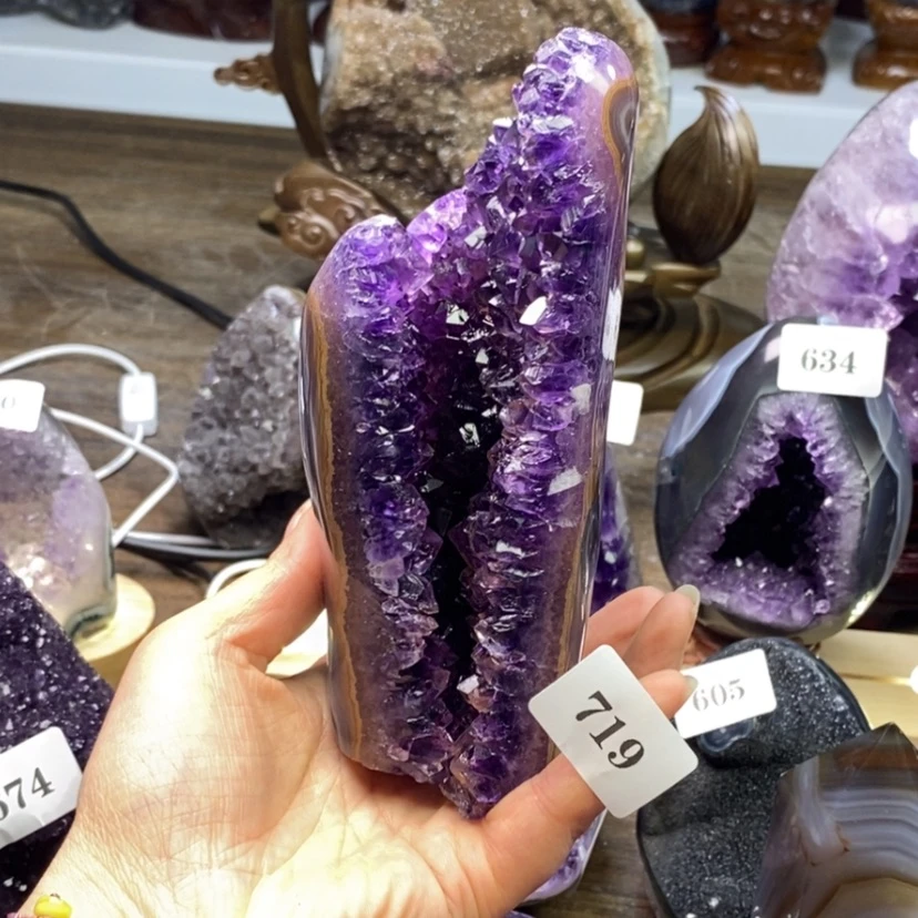 【闪购商品】紫晶大型摆件（非配饰）未镶嵌用****1