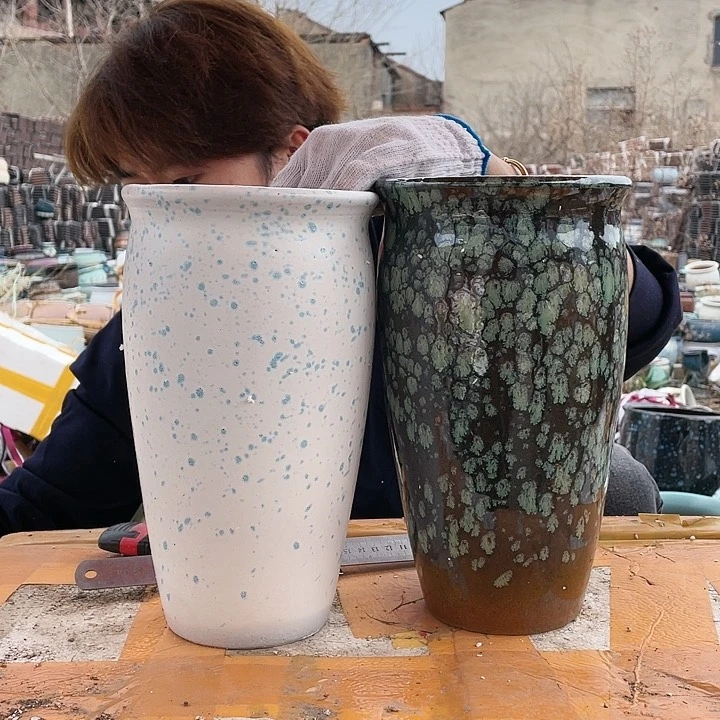 无铅玻璃宜兴紫砂花盆15/26