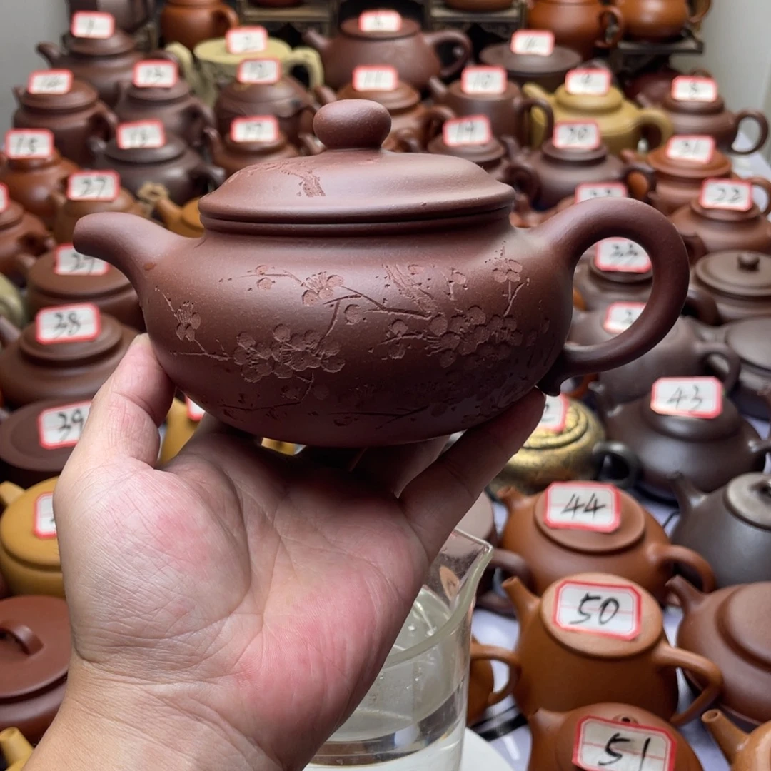 紫砂茶壶宜兴紫砂半手工400cc