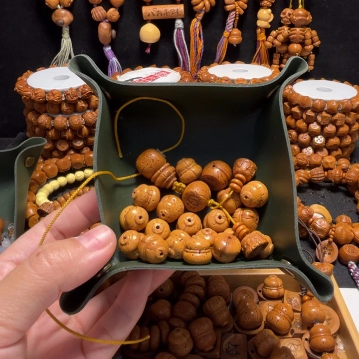 静***心桃核手串葫芦福禄双全手持