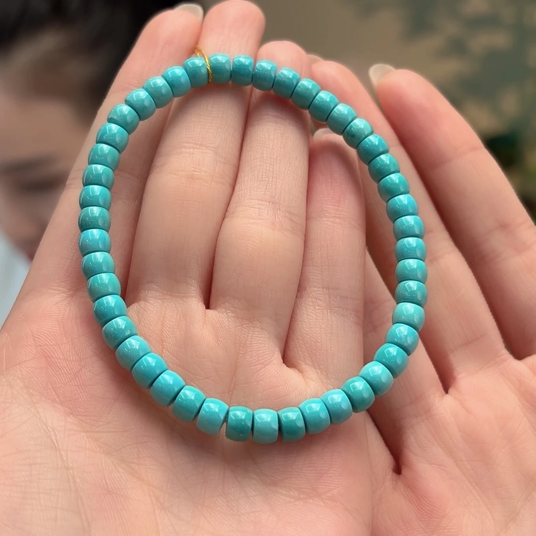 绿松石未镶嵌颈饰