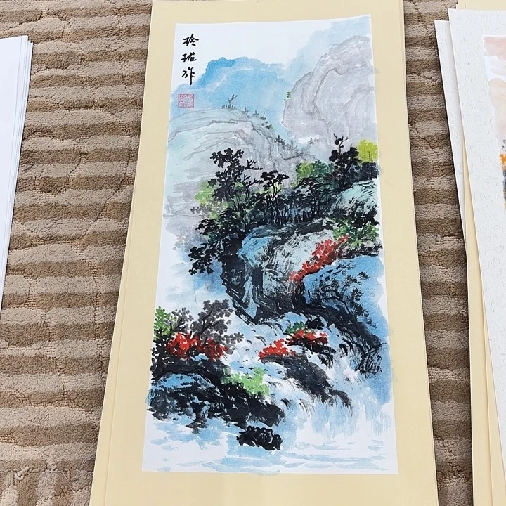 国画花鸟等图案66.33