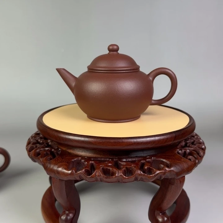鸿***场茶壶底槽青水平150 cc全手工制作