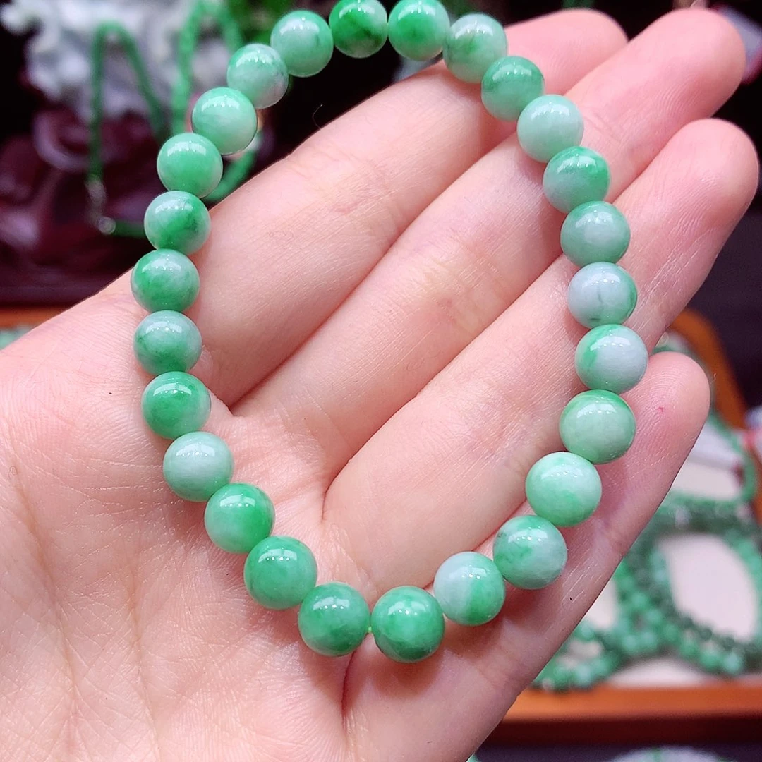 翡翠未镶嵌手链翡翠