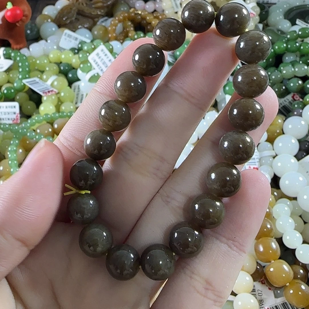 和田玉未镶嵌手链2