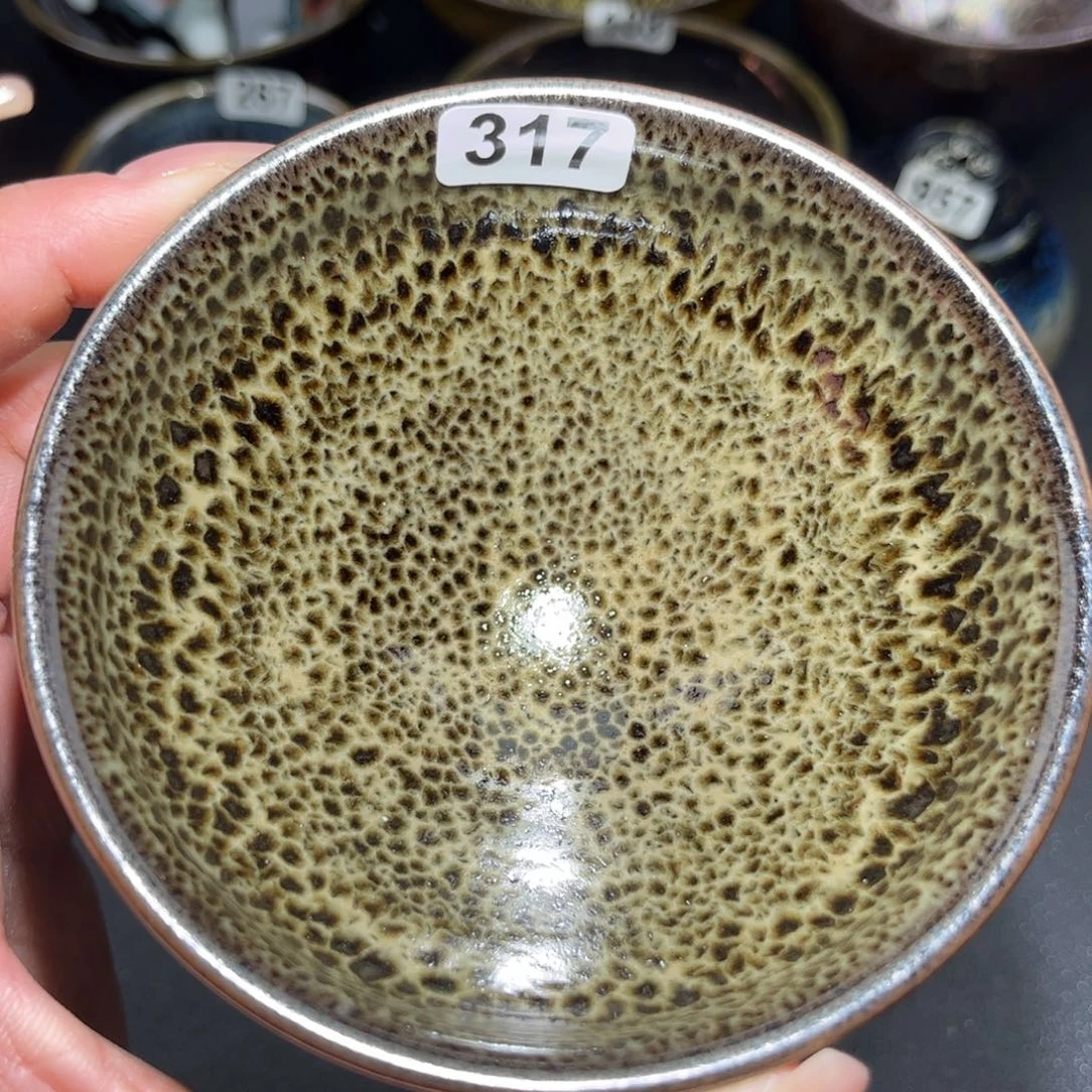 茶盏317 建盏单盏放大漏……