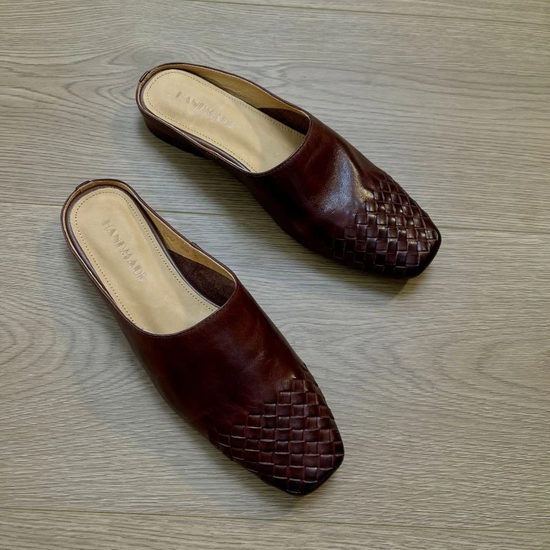 半拖鞋女款2025新款爆款拖鞋女鞋外穿拖鞋女鞋高级感洋气网红女款