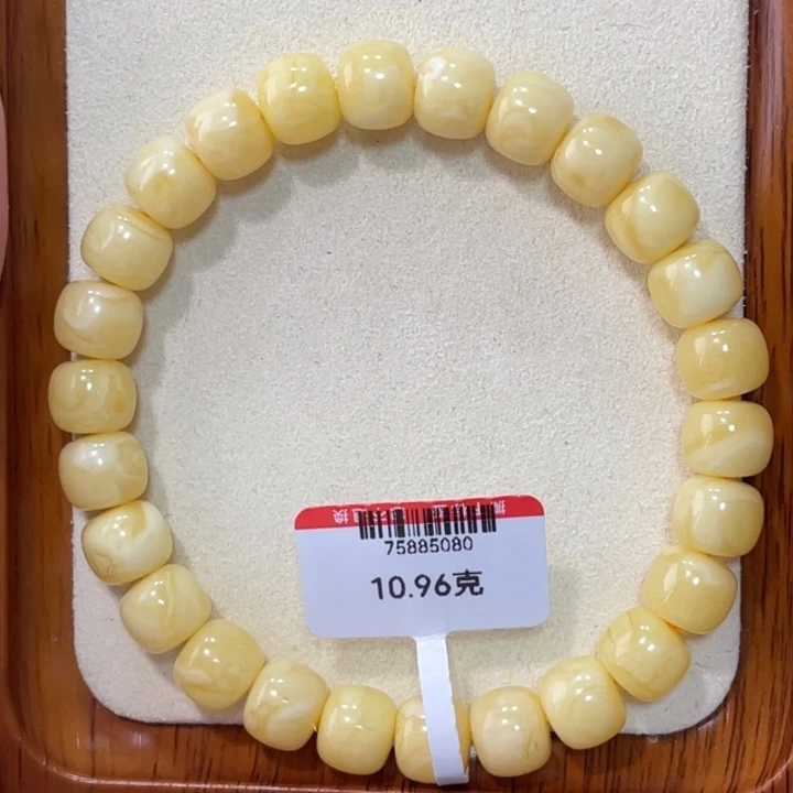 蜜蜡手链未镶嵌蜜蜡