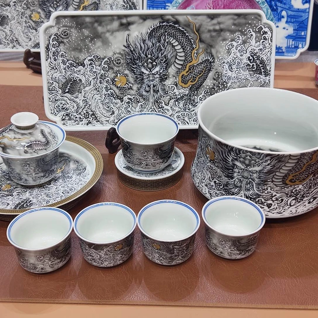 摆件景德镇陶瓷艺术展演厅和艺术