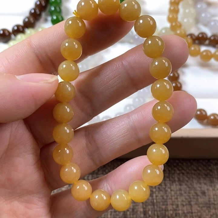 和田玉未镶嵌手串