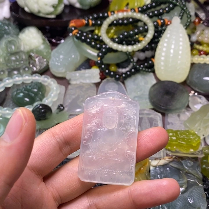 岫玉未镶嵌岫玉颈饰