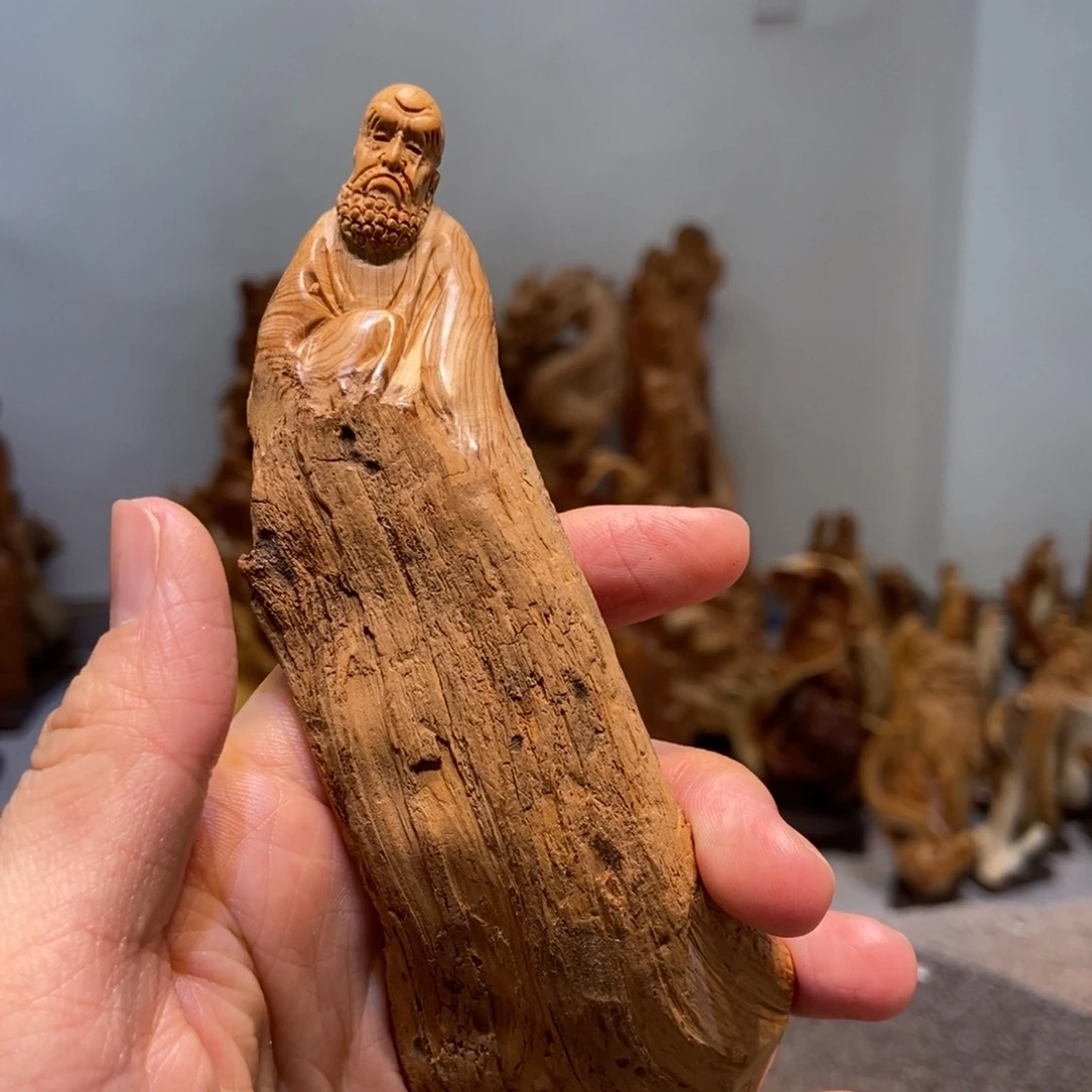 柏木（崖柏）太行崖柏根雕摆件