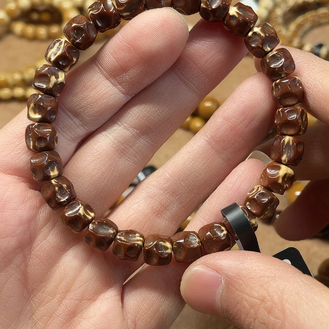 紫金鼠手串实心紫金鼠手串8.7火焰纹无相