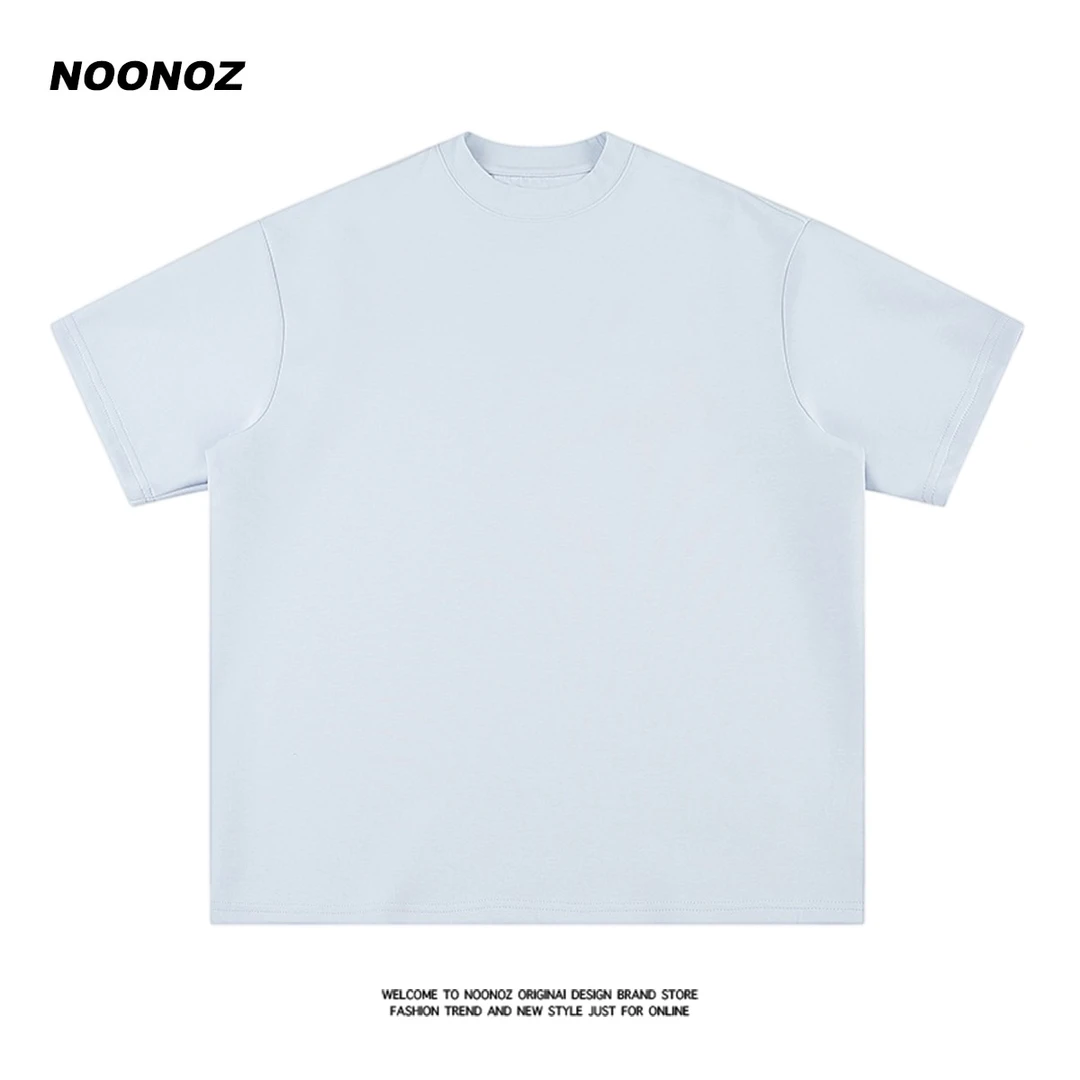 NOONOZ夏季短袖凉感透气百搭T恤男女欧若风ooteed穿搭宽松打底衫
