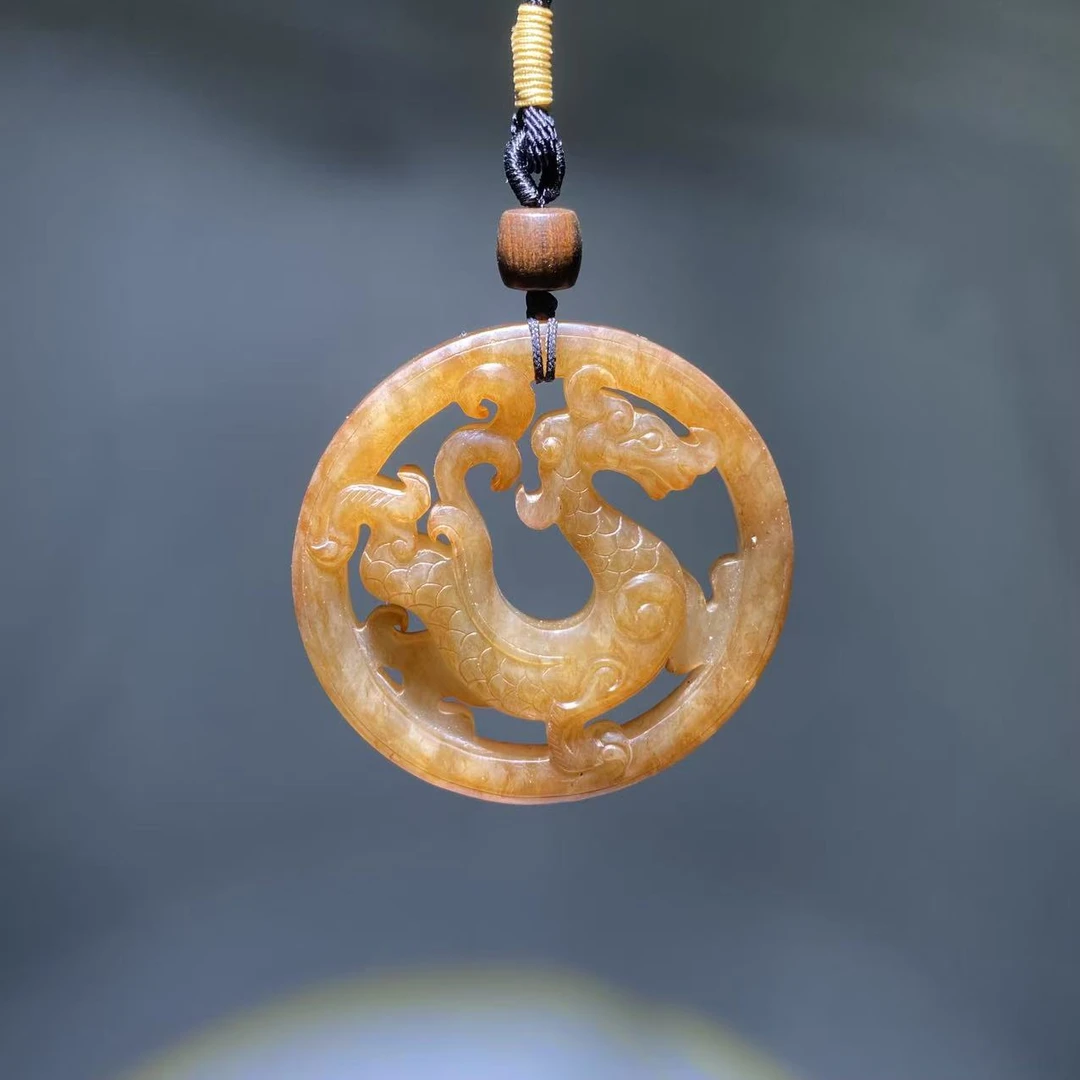 明-古玉盘龙玉环2503170031