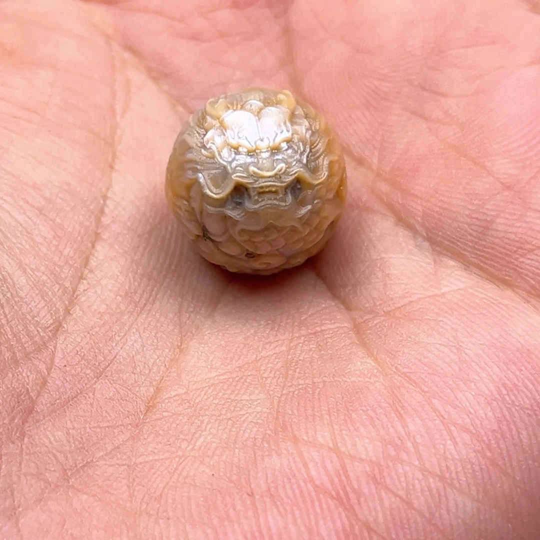 戒圈未镶嵌淡水珍珠珍珠龙珠大尺寸一颗