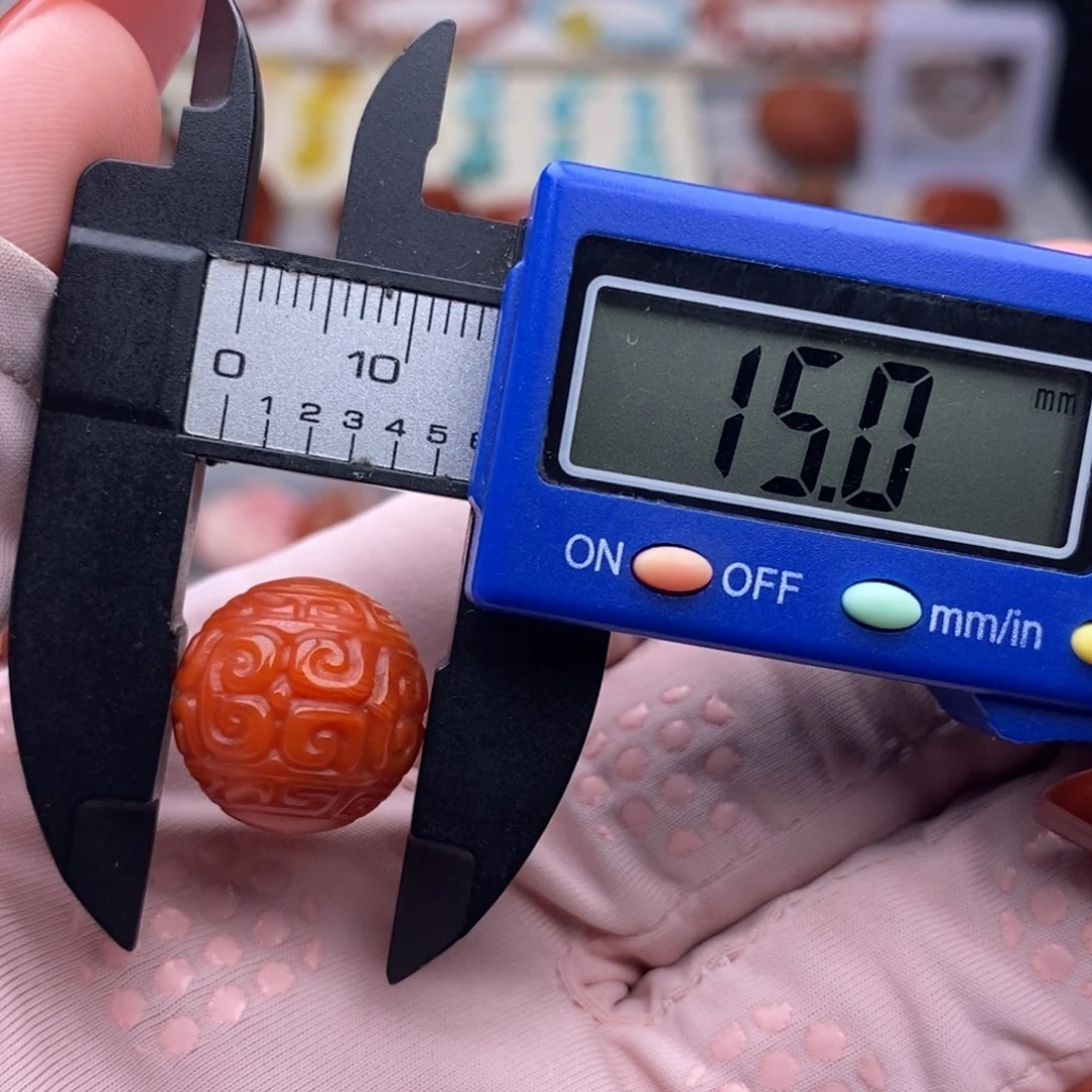 南红玛瑙配饰未镶嵌微瑕