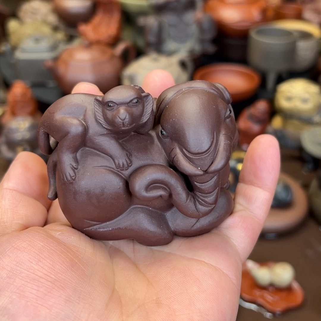 紫砂茶宠紫砂茶宠 微瑕