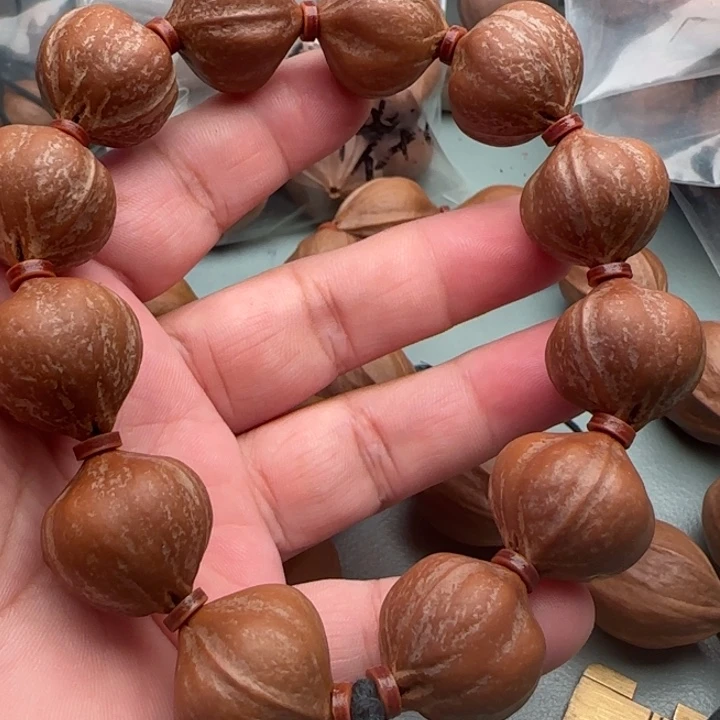 途****橄榄核手串橄榄核原皮铁核