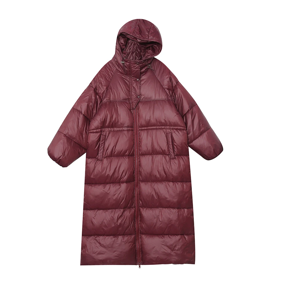 【特价FU利】胖mm加长款纯色棉服200斤大码-Y898