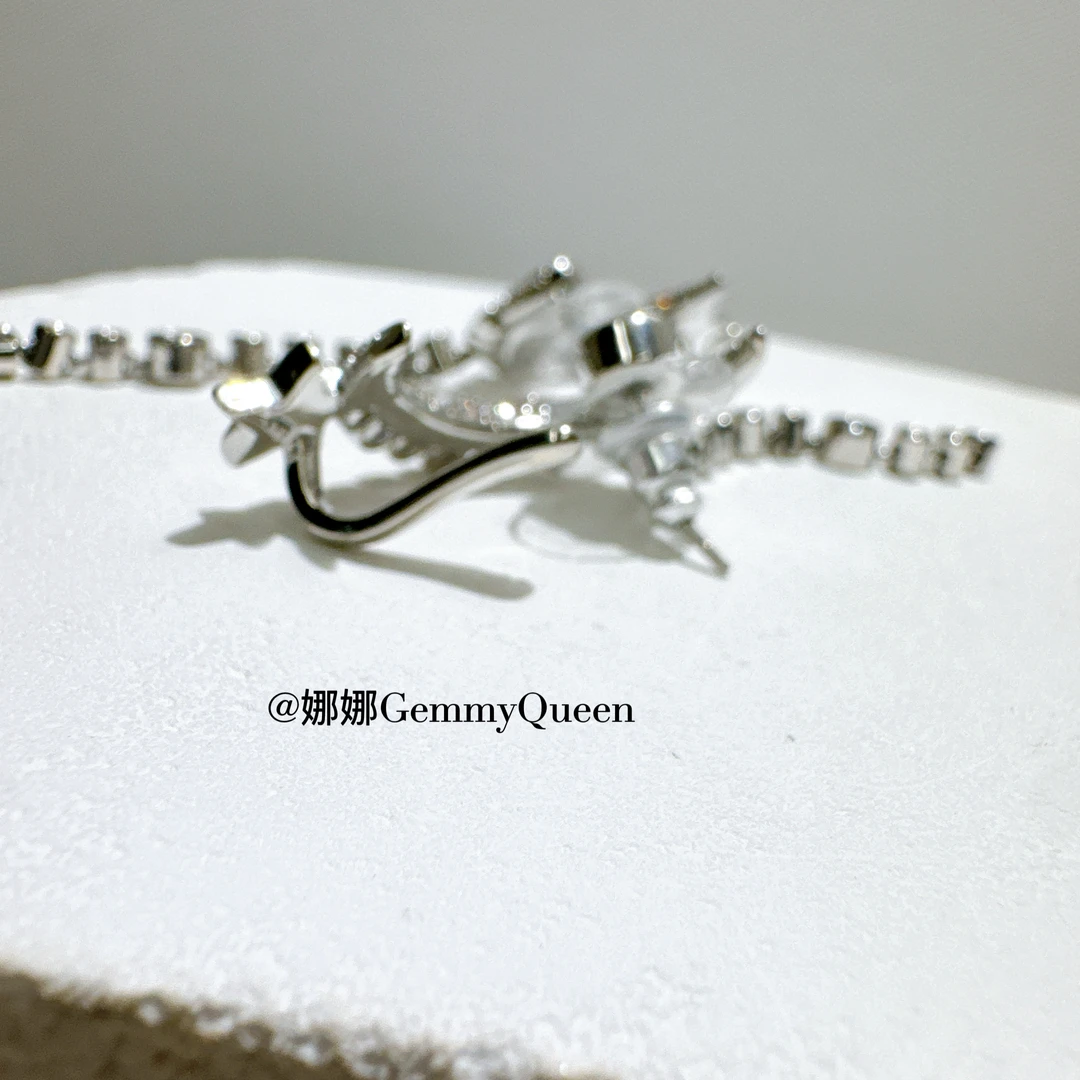 铜合金合成锆石耳饰 娜娜GemmyQueen耳环GQ05940