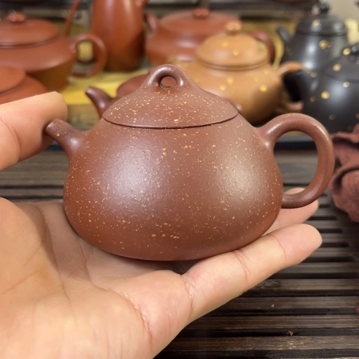 原矿紫砂半手工制作