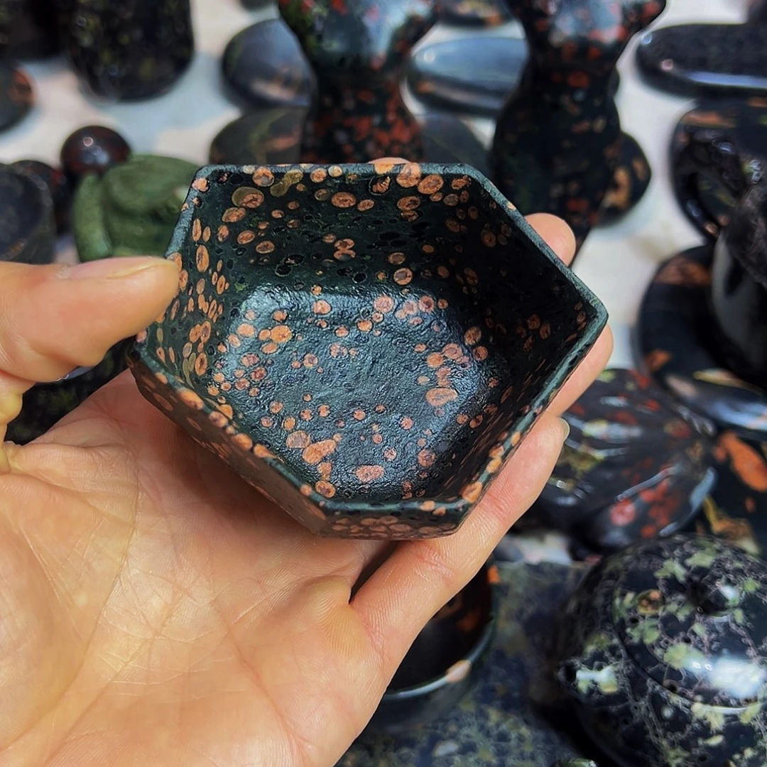 梅花玉鱼缸石茶周边微瑕不退不换