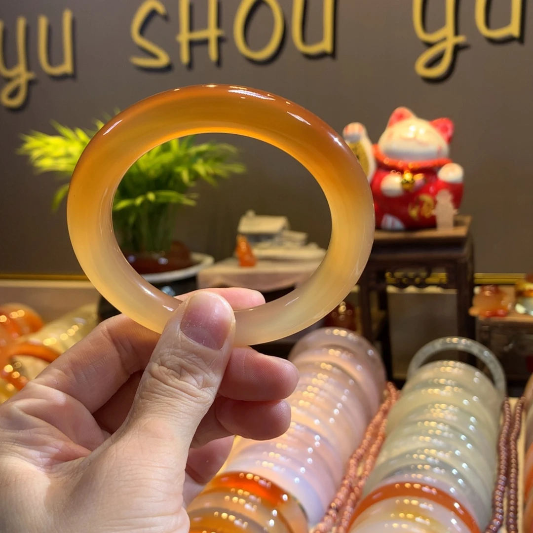 玛瑙/玉髓未镶嵌手镯3号