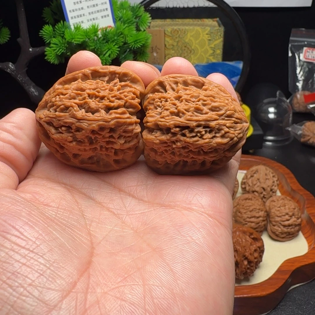 把件文玩核桃全品南疆石41三角