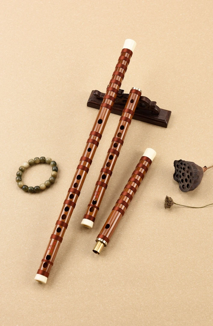 专业竹笛初学者高颜值竹笛入门苦竹小学生g演奏级c成人e笛子乐器