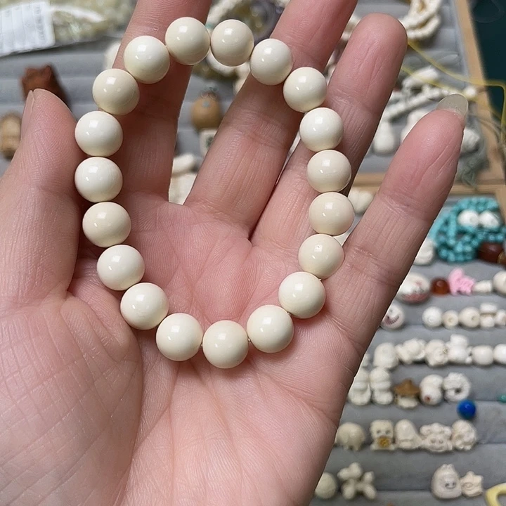 其他猛犸象牙卡10圆珠手串
