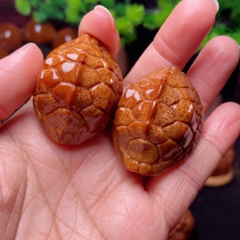 【闪购商品】手串/手链橄榄核龙脊富甲手球