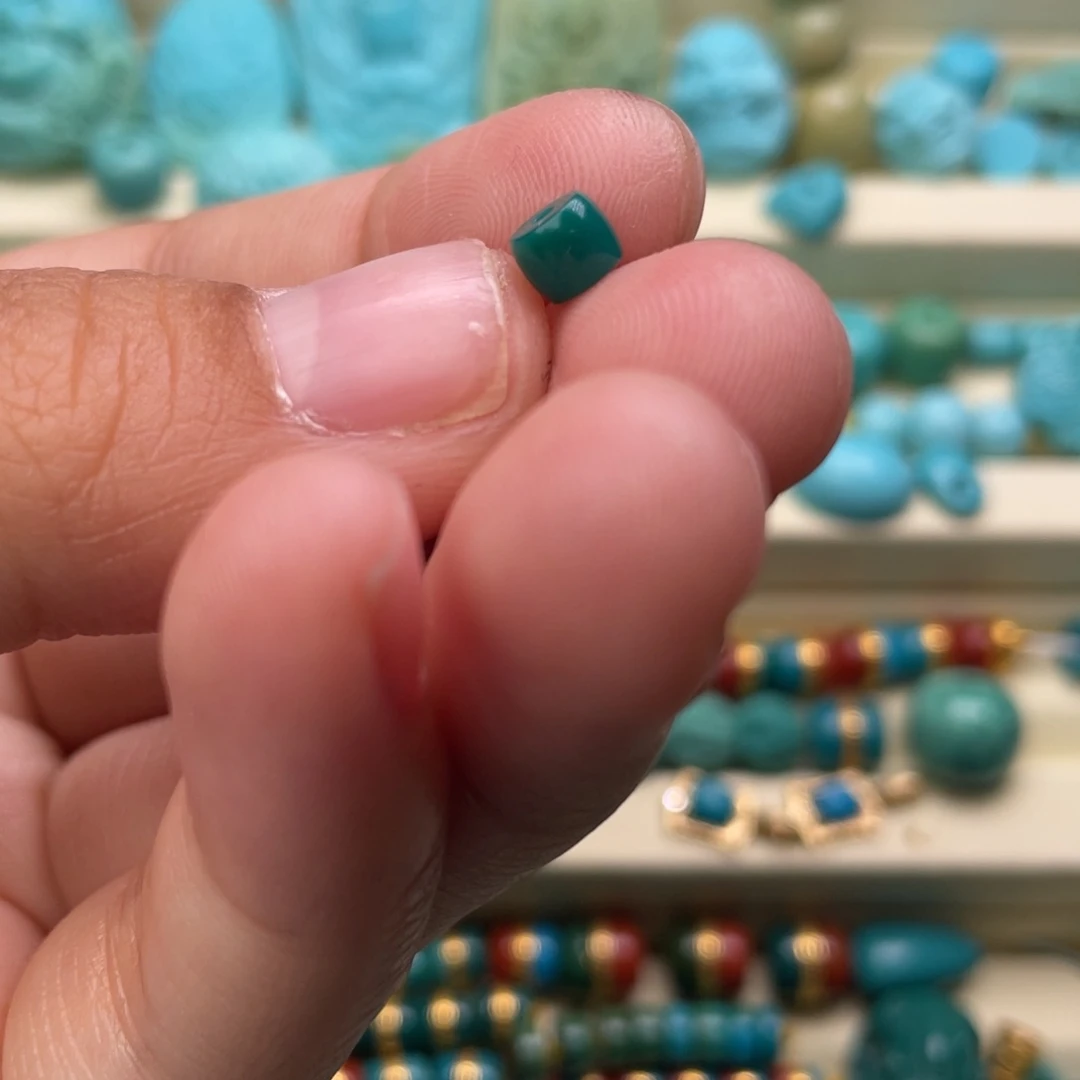 绿松石直切未镶嵌