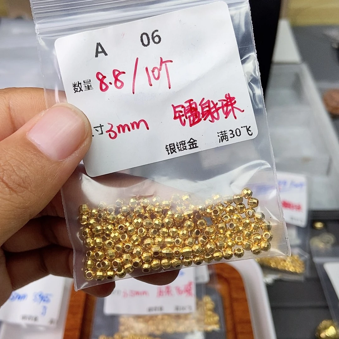 水晶银S925镶嵌颈饰A06