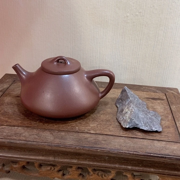 茶壶紫砂子冶陈腐老紫泥手工壶