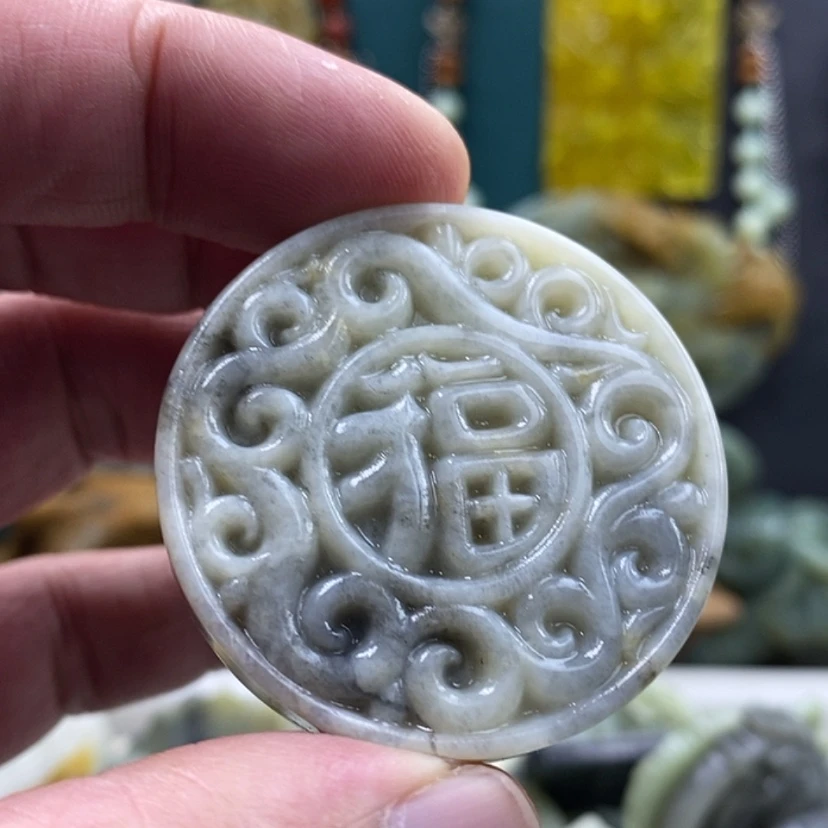 【闪购商品】未镶嵌岫玉吊坠