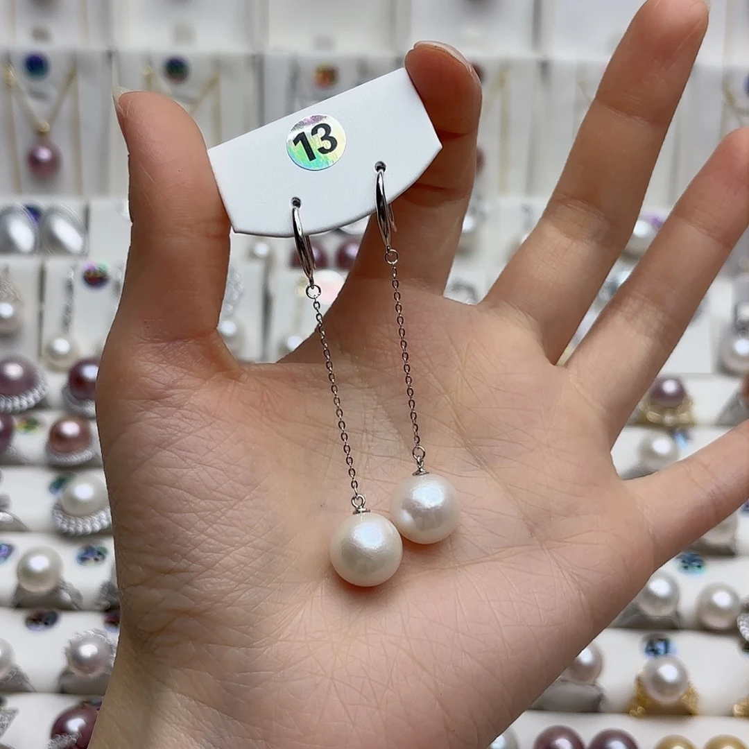 淡水珍珠颈饰银S925镶嵌